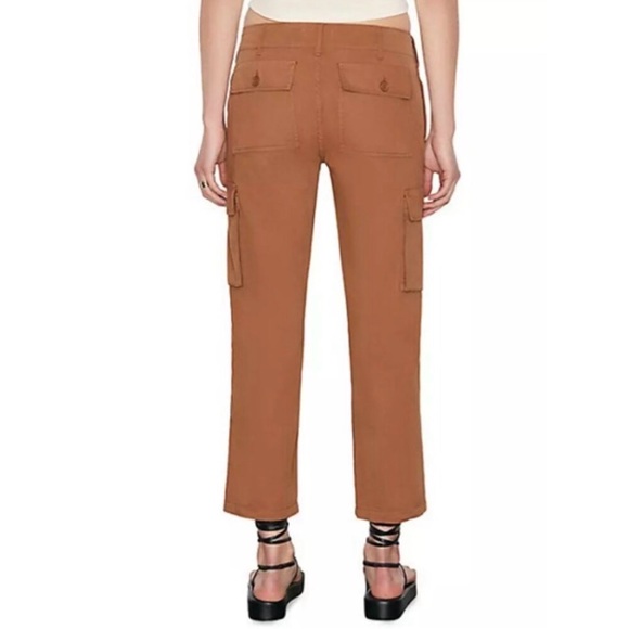 Frame Denim Relaxed Fit Utility Pants in Washed Latte, size 26 - Picture 4 of 16